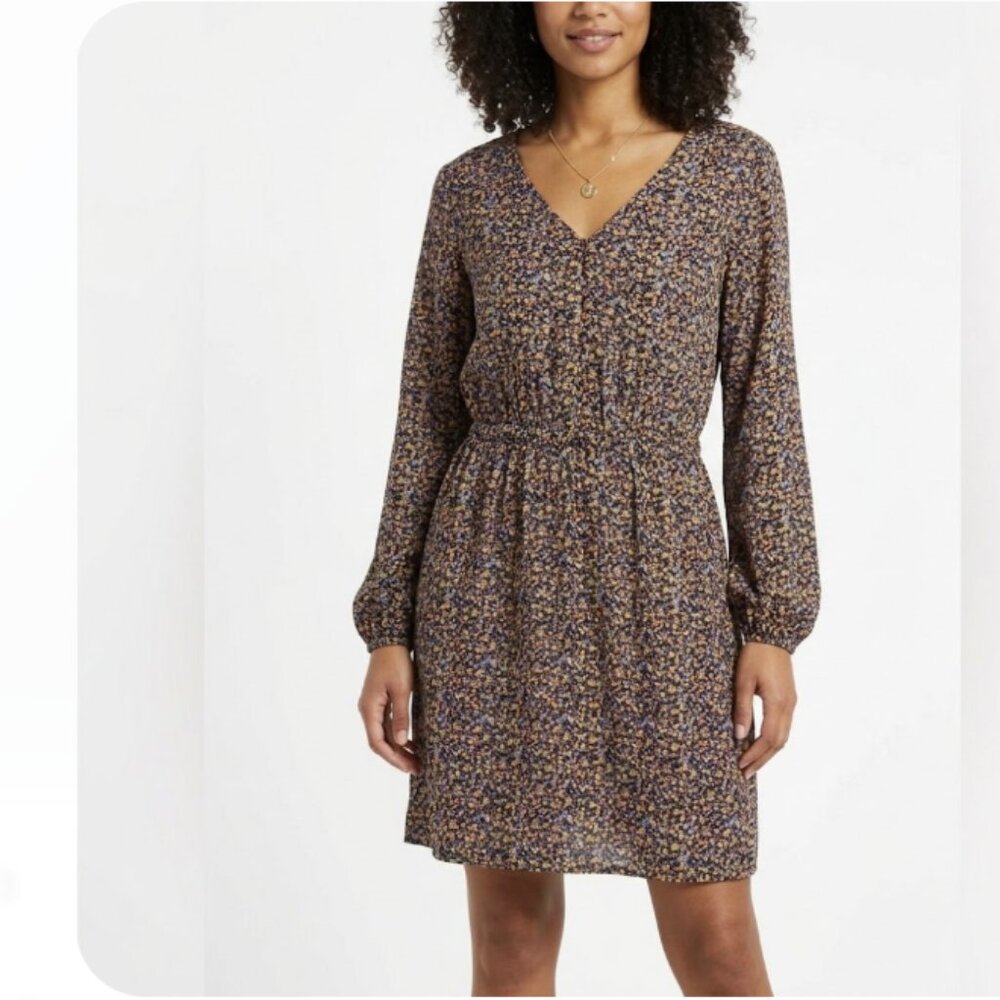 New New Look Curve‎ Ditsy Floral Ultra Soft Midi Dress size 18